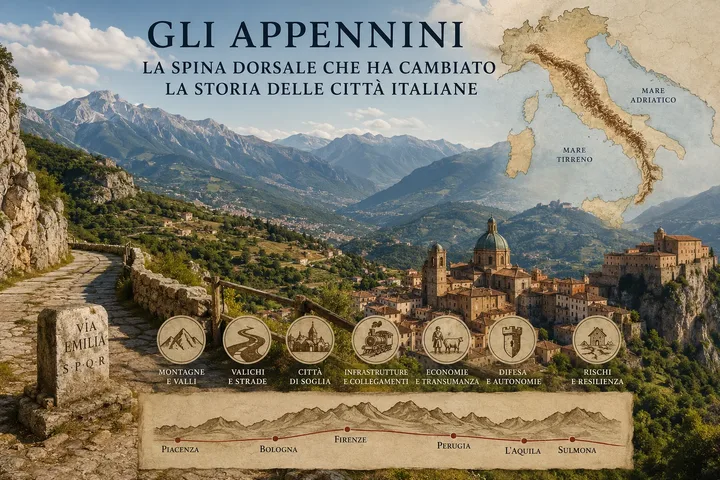 Los Apeninos: la columna vertebral que cambió la historia de las ciudades italianas