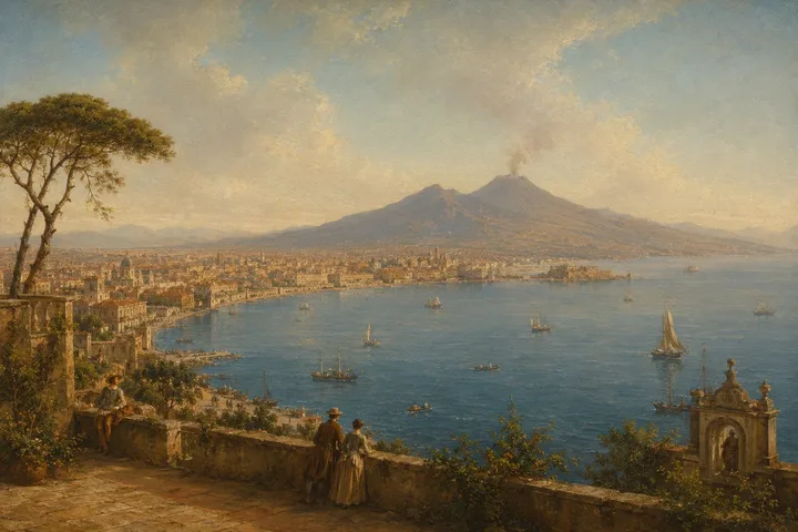 Naples, entre volcan et mer : ce que sa géographie dit de son caractère