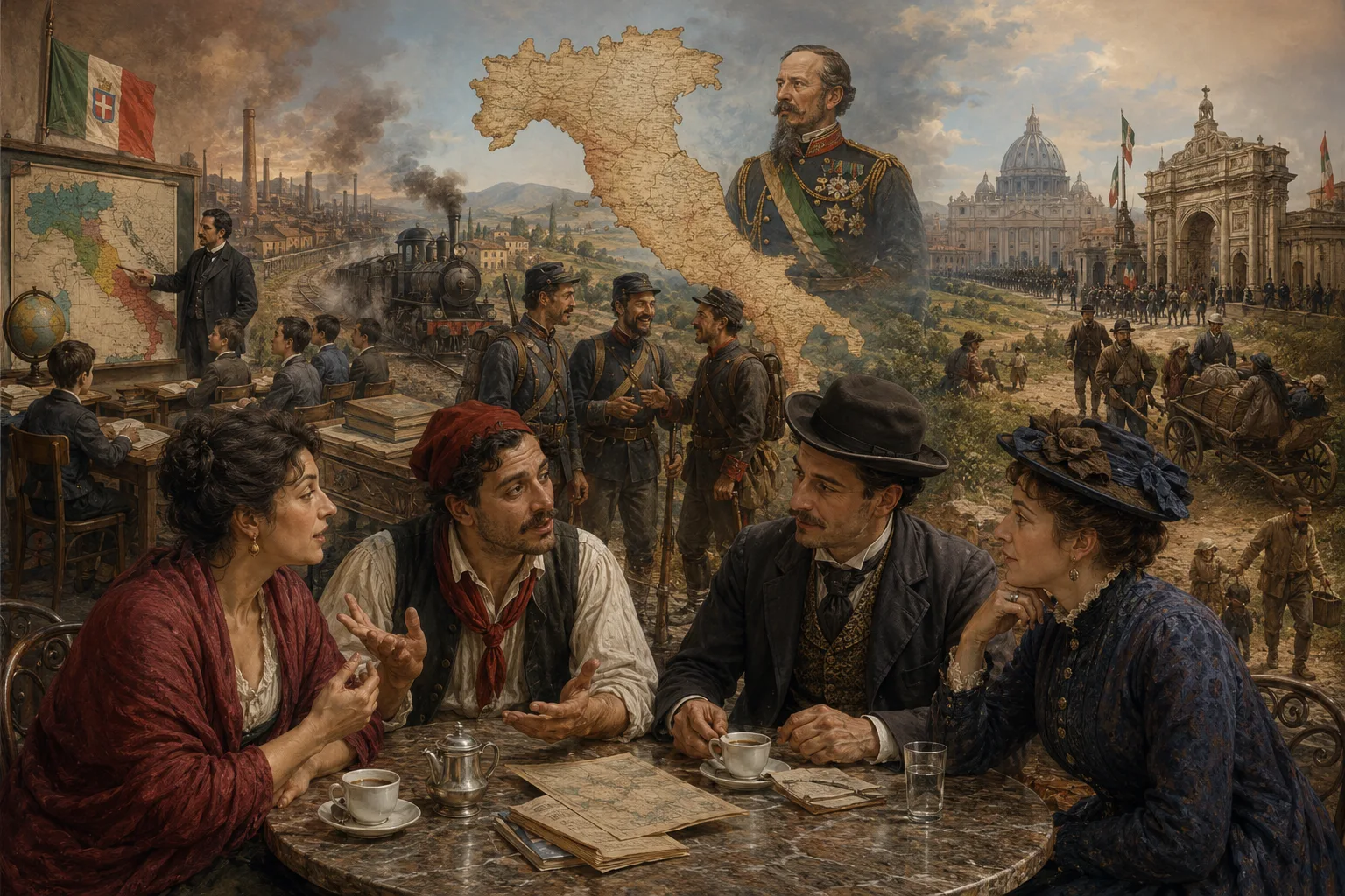 Warum Italien erst 1861 zu einem Staat wurde – und sich bis heute nie ganz als Einheit fühlt