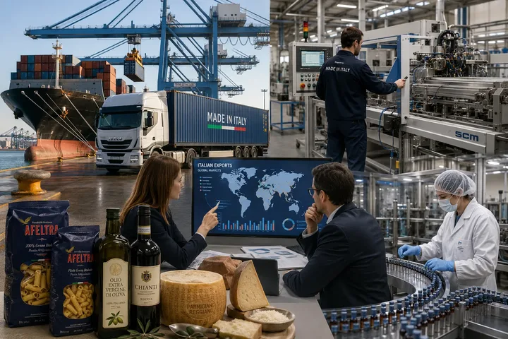 Italský export: čísla, odvětví a nástroje za často podceňovanou hospodářskou silou