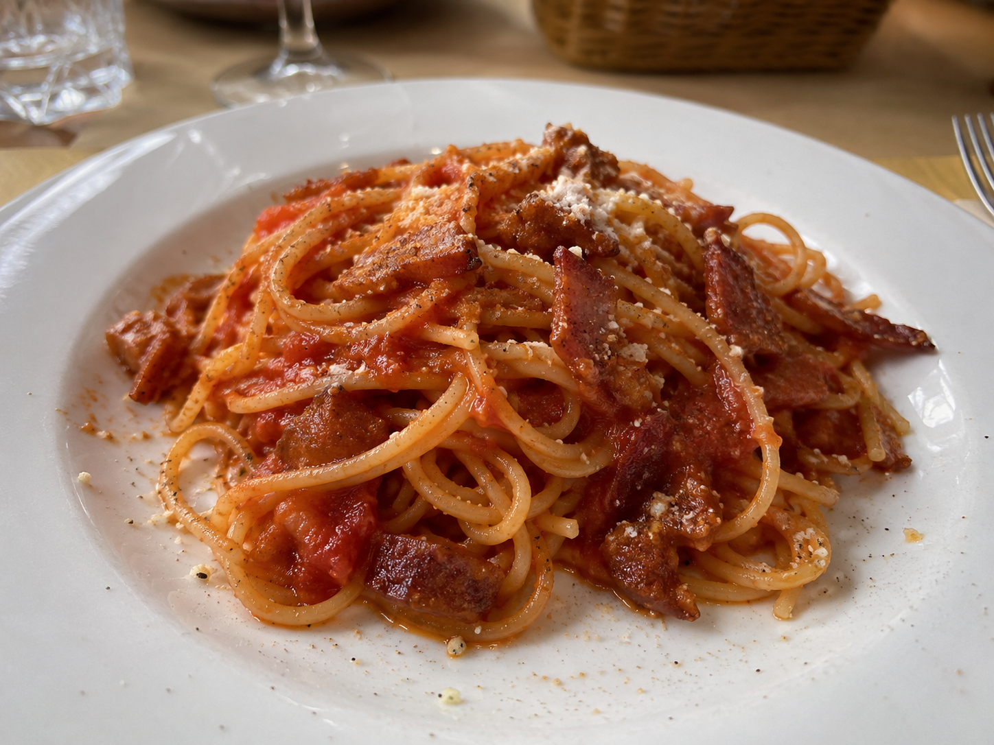 Spaghetti all'Amatriciana